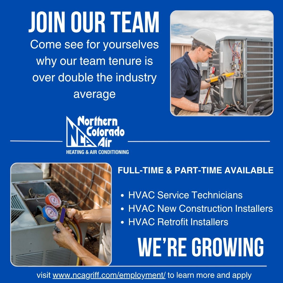 Join our team banner